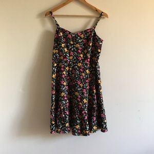 Black Floral Dress